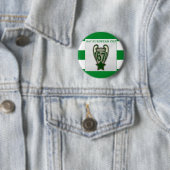 CELTIC ECW 67 PIN BADGE TROPHY ONTWERP RONDE BUTTON 5,7 CM (In situ)