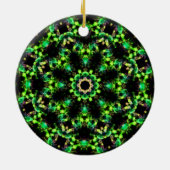 Celtic Emerald Wreath Ornament - 2 Sided Design (Achterkant)