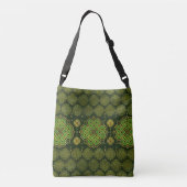 Celtic Enless Knot - Shamrock four-leaf clover Crossbody Tas (Achterkant)