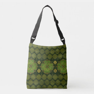 Celtic Enless Knot - Shamrock four-leaf clover Crossbody Tas