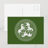 Celtic Epona Knot with Horses Briefkaart (Voorkant / Achterkant)