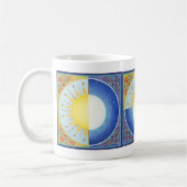 Celtic Equinox Sun and Moon Koffiemok (Links)