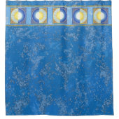 Celtic Equinox Sun & Moon Douchegordijn (Voorkant)