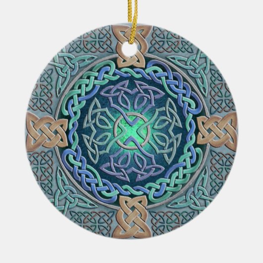 Celtic Eye of the World Ornament (Voorkant)