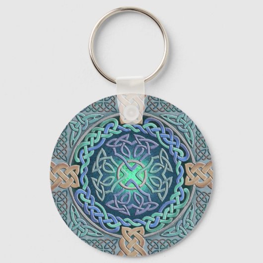 Celtic Eye of the World Sleutelhanger (Voorkant)
