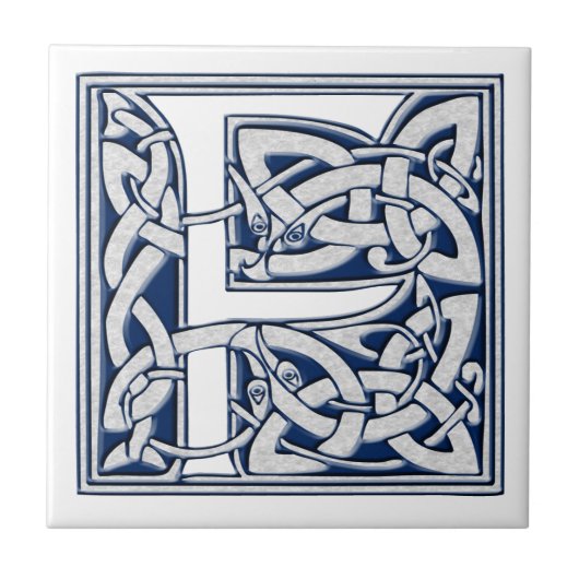 Celtic F Monogram Tegeltje (Voorkant)