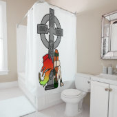 Celtic Faerie Douchegordijn (In situ)