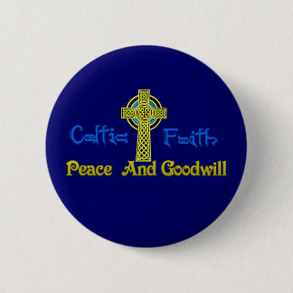 Celtic Faith. Ronde Button 5,7 Cm