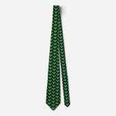 Celtic Flight Uil Groen Stropdas (Voorkant)
