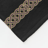 Celtic Fractal Mandala Fleece Deken (Hoek)