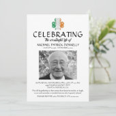 Celtic Funeral | Viering van de foto van Life Kaart (Staand voorkant)