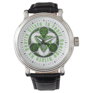 Celtic Gaelic Irish Gezegde Ireland Trinity Knot Horloge