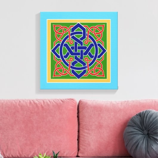 Celtic Galway Canvas Afdruk (Insitu (Woonkamer))