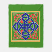 Celtic Galway Fleece Deken (Voorkant)