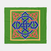 Celtic Galway Fleece Deken (Voorkant (Horizontaal))