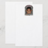 Celtic Gargoyle Briefpapier (Voorkant / Achterkant)