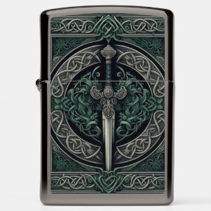 Celtic Green en Zilver Zwaard