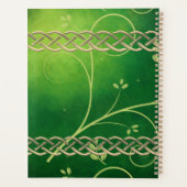 Céltic Green Knots & Feuilles (Dos)