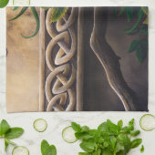 Celtic Green Man Theedoek (Gevouwen)