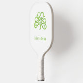 Celtic Green Waterverf Shamrock Pickleball Paddle (Links)