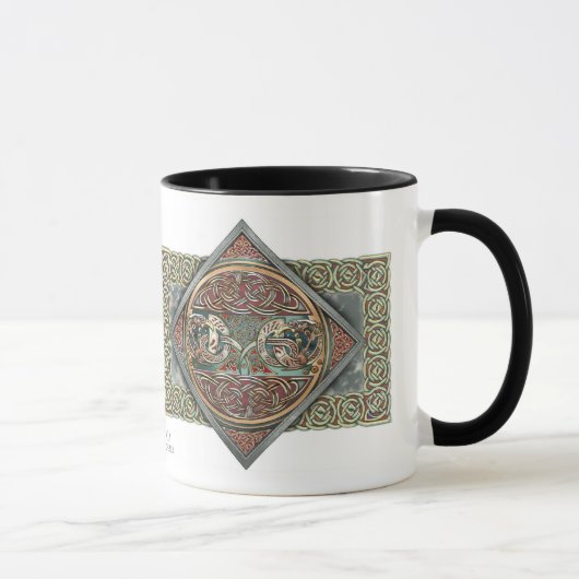 Celtic Griffins Design Mok (Rechts)