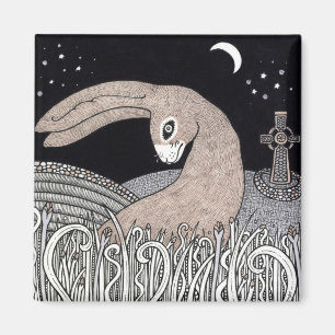 Celtic Hare Magnet Magneet