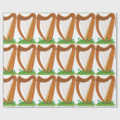 Celtic Harp Cadeaupapier (Vlak)