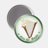 Celtic Harp Magneet (Voorkant / Achterkant)
