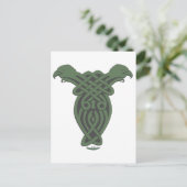 Celtic Hawk Briefkaart (Staand voorkant)