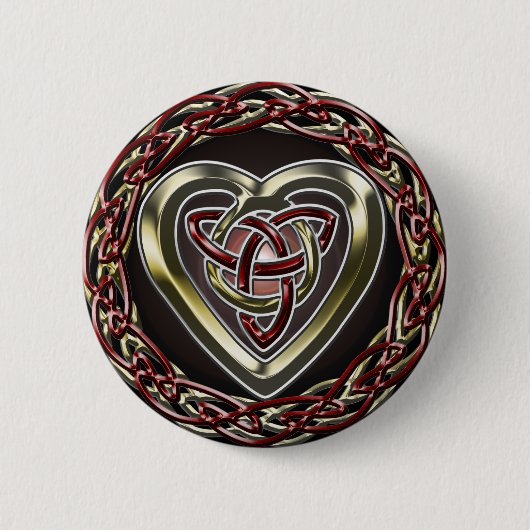 Celtic Heart Button (Voorkant)