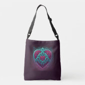 Celtic Heart Crossbody Tas (Achterkant)