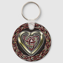 Celtic Heart Keychain