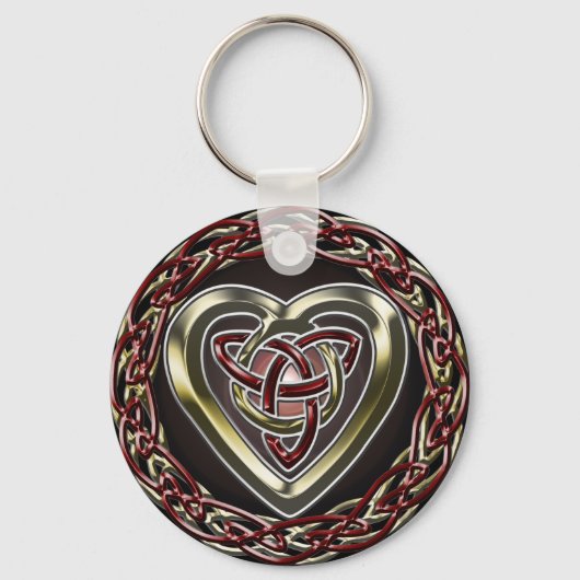Celtic Heart Keychain (Voorkant)