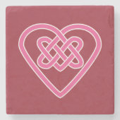 Celtic Heart Marble Onderzetter (Voorkant)