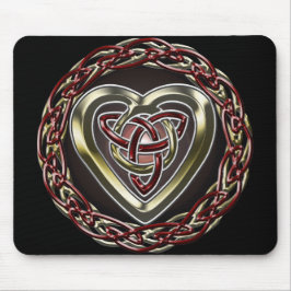 Celtic Heart Mousepad Muismat