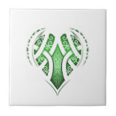 Celtic Heart Tattoo Design Tegeltje (Voorkant)