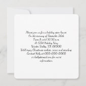 Celtic Holly Wreath Pattern kerst Kaart (Achterkant)