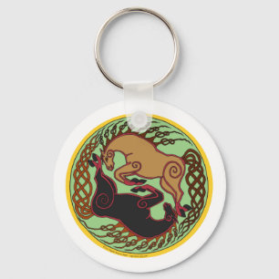 celtic horse yin yang sleutelhanger