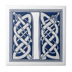 Celtic I Monogram Tegeltje