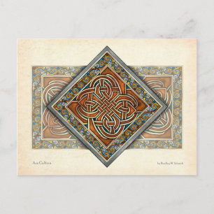Celtic Interlace Panel Briefkaart