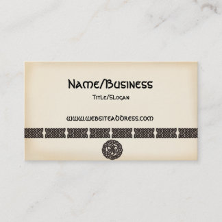 Celtic Irish Bars & Symbols Design Visitekaartjes