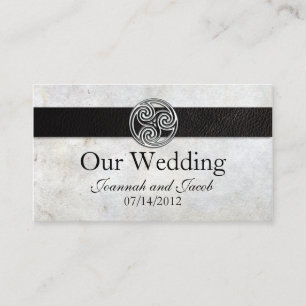 Celtic Irish Knot Wedding Website Kaart