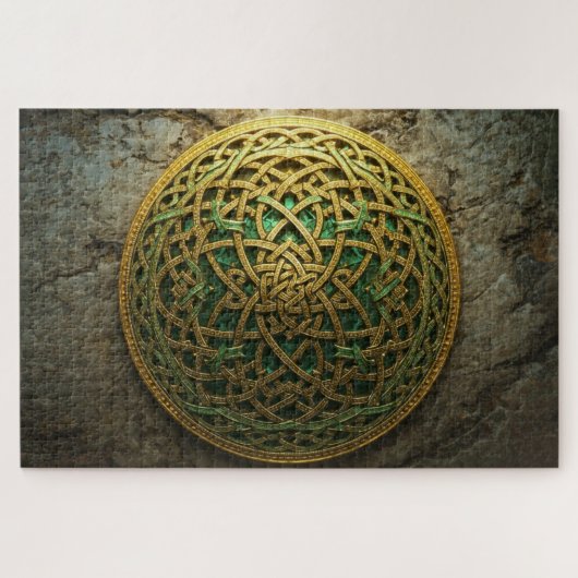 Celtic Knoop Mandala Legpuzzel (Horizontaal)