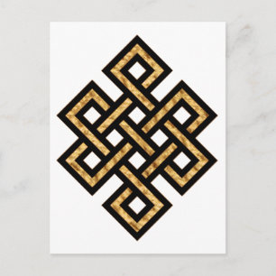 Celtic Knot 10 Gold Briefkaart