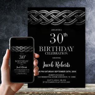 Celtic Knot 30ste verjaardagsfeest Kaart