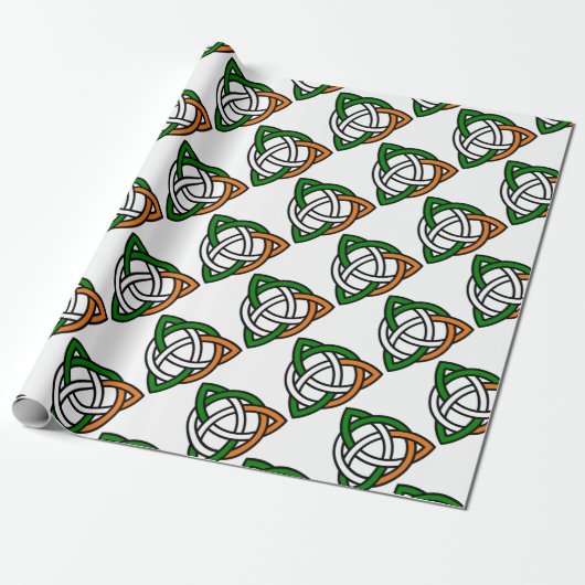 Celtic Knot Cadeaupapier (Uitgerold)