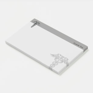 Celtic Knot Caduceus Post-it Notes