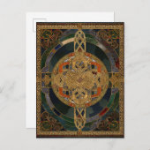Celtic Knot Colorful Knotwork Briefkaart (Voorkant / Achterkant)