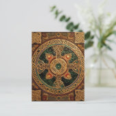 Celtic Knot Colorful Knotwork Briefkaart (Staand voorkant)