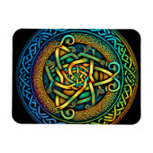 Celtic Knot Colorful Knotwork Magneet (Horizontaal)